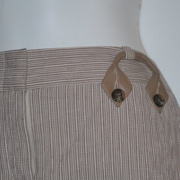BCBG Max Azria size 6 brown mini skirt - Picture 6 of 9